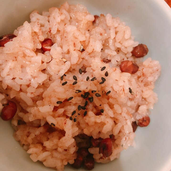 もち米だけー赤飯